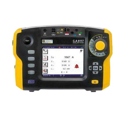 Chauvin Arnoux Tester pentru instalatii electrice C.A 6117