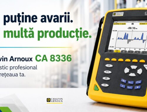 CA 8336: Diagnostic profesional pentru rețeaua electrică