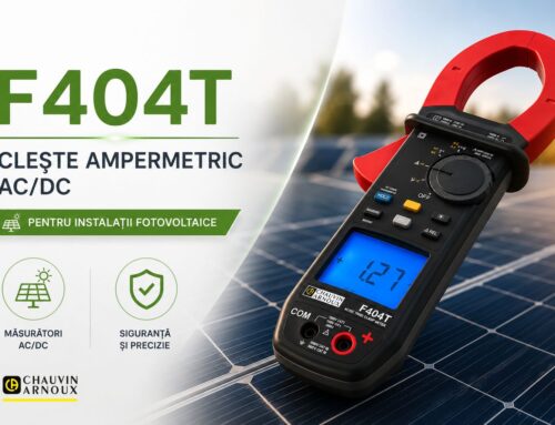 Chauvin Arnoux F404T – Clește ampermetric AC/DC