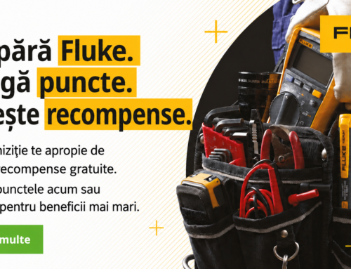 Promoția Fluke Get Rewarded 2026🎁Cumpără Fluke. Câștigă puncte. Primește recompense.