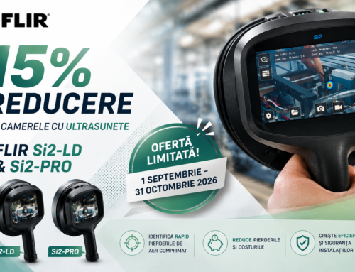 Promoție FLIR Si2-Series: 15% reducere la camerele cu ultrasunete