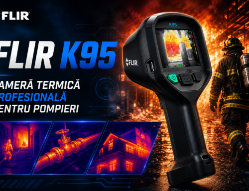 Teledyne FLIR K95: Cameră termică profesională pentru pompieri, proiectată pentru intervenții în condiții extreme
